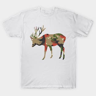 Swiss Alpenflage Stag T-Shirt